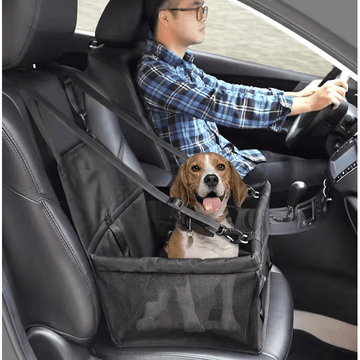 Foldable Waterproof Dog Car Seat - Suitable Small Dog Car Seat