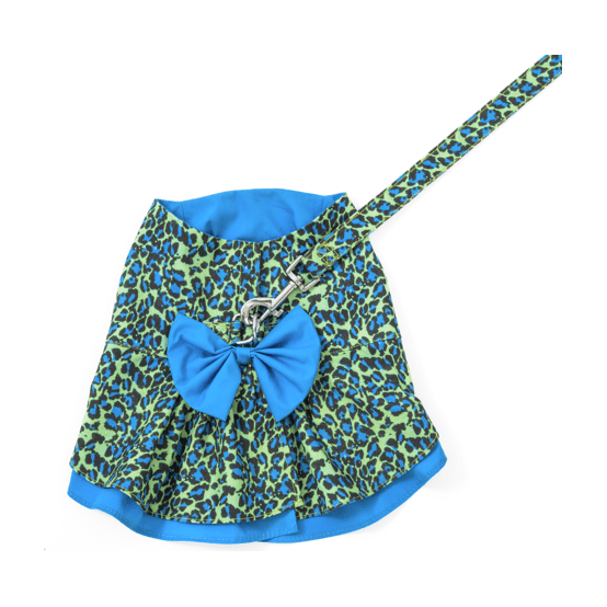 Jungle Skies - Small Dog Harness - Dog Dress