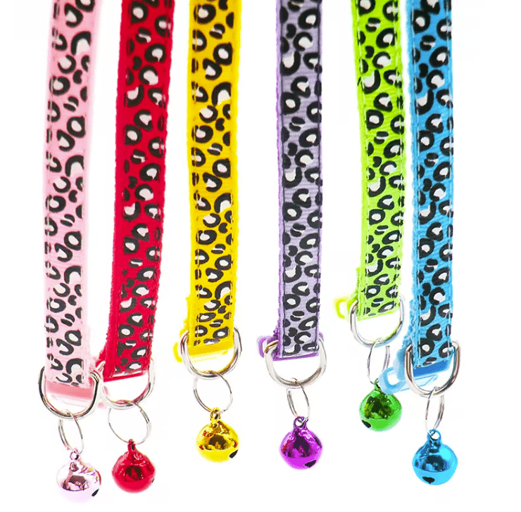 Leopard Animal Print Dog Collars