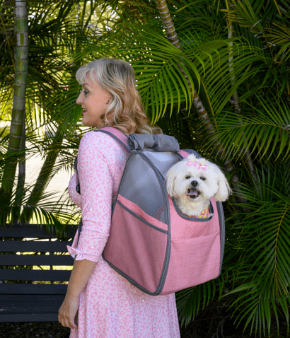 Portable Backpack Dog Carrier