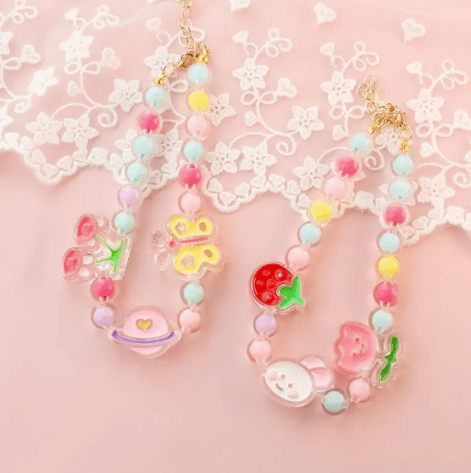 Snoweys Colourful Animal Charm Dog Necklace