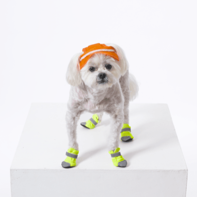 Snoweys Dog Boots with Reflective Strap - Dog Shoes for Hot Pavement