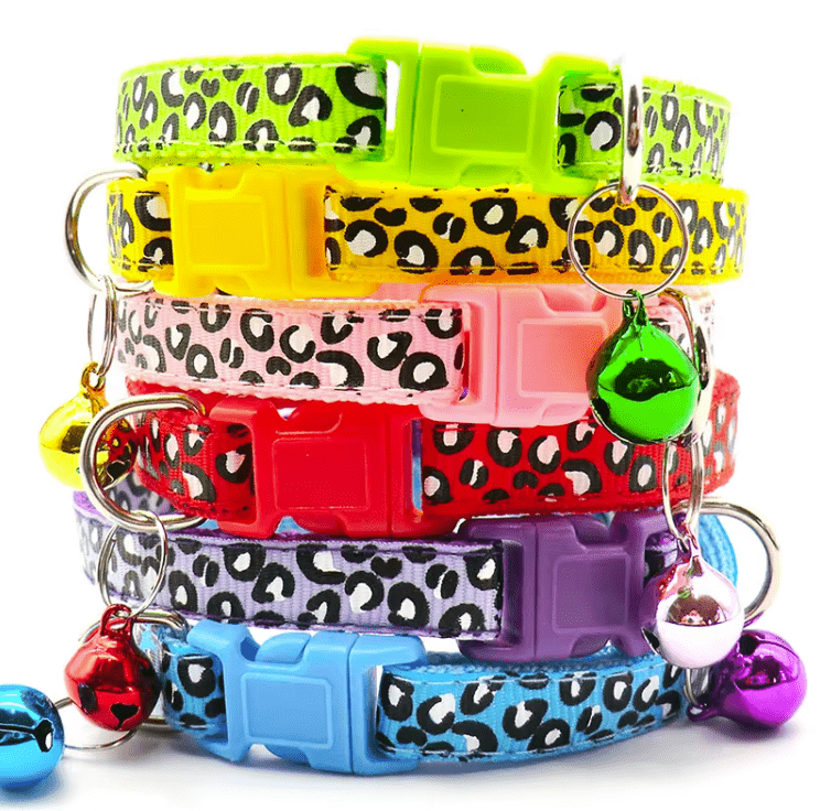 Snoweys Leopard Animal Print Dog Collars