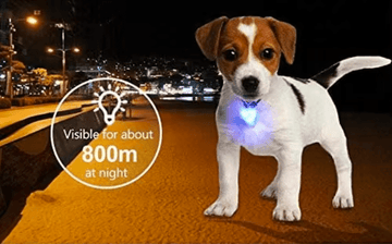 Snoweys Silicone Rubber Night Light for Pet Collars